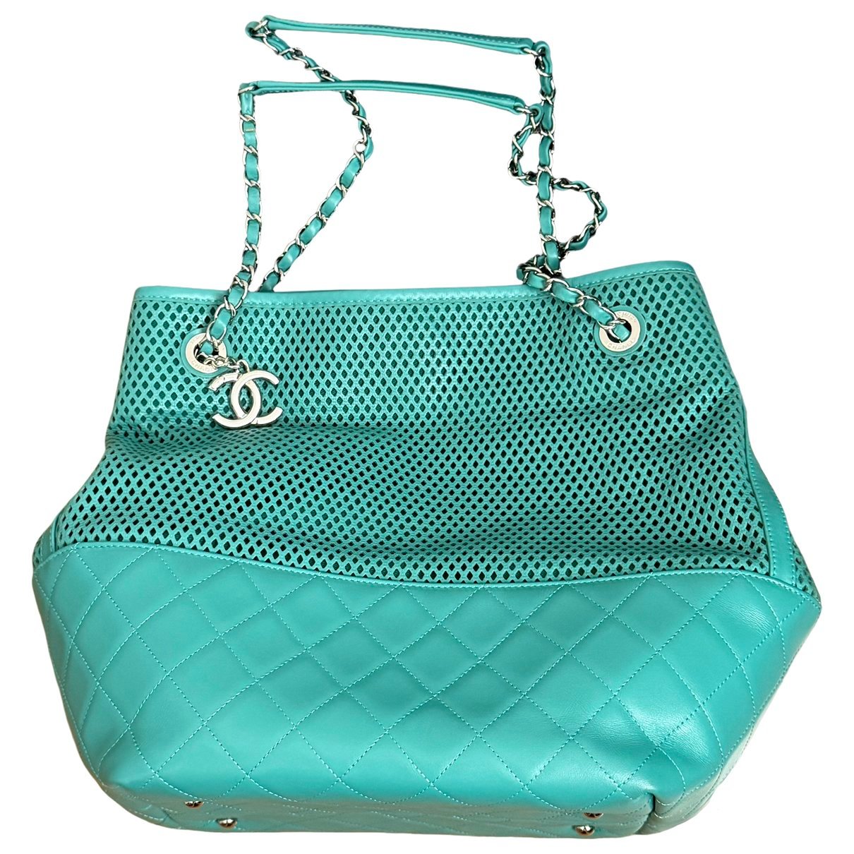 Up In The Air leather tote