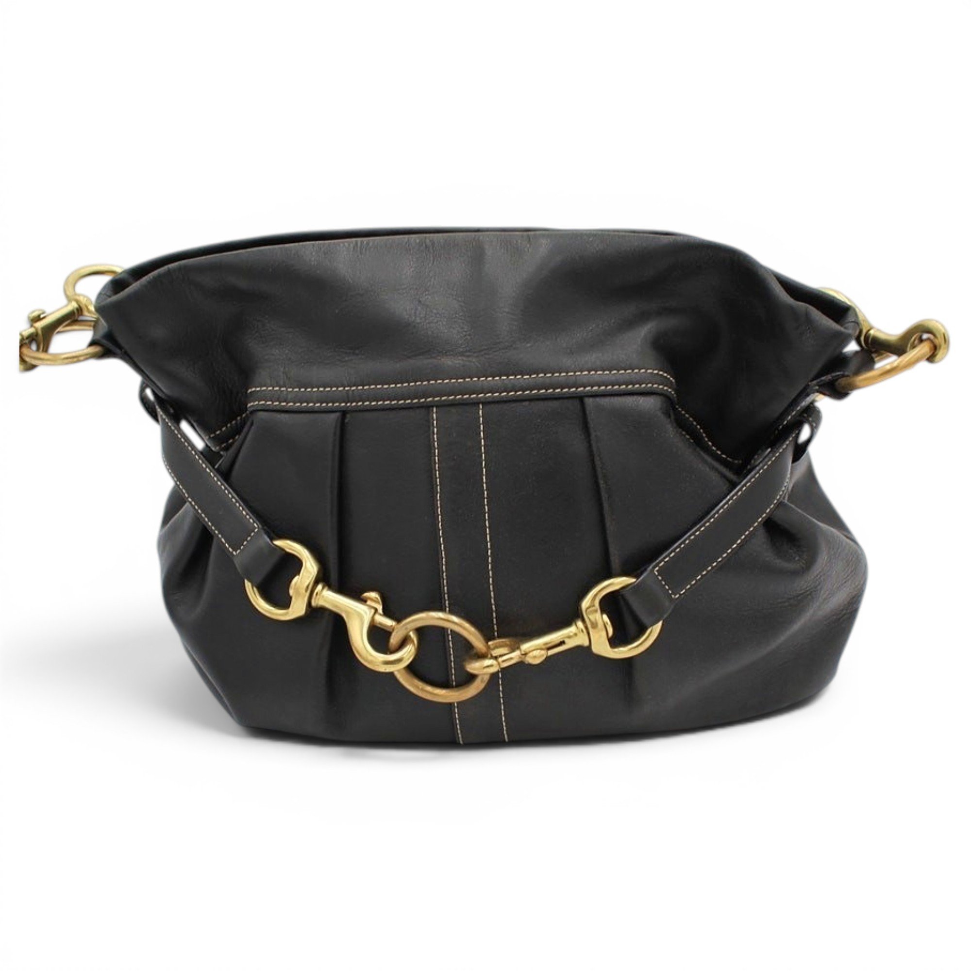 Leather handbag