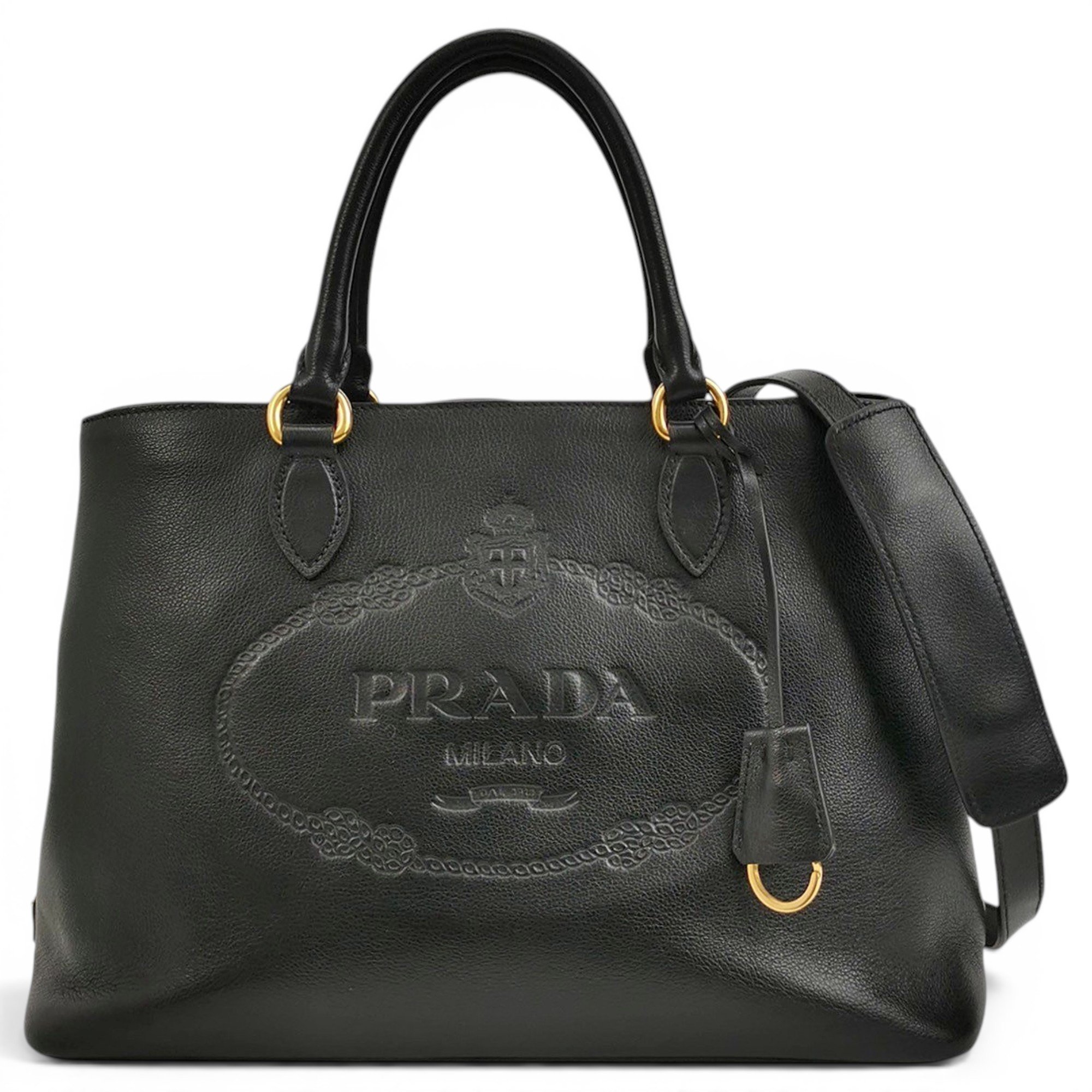 Leather handbag