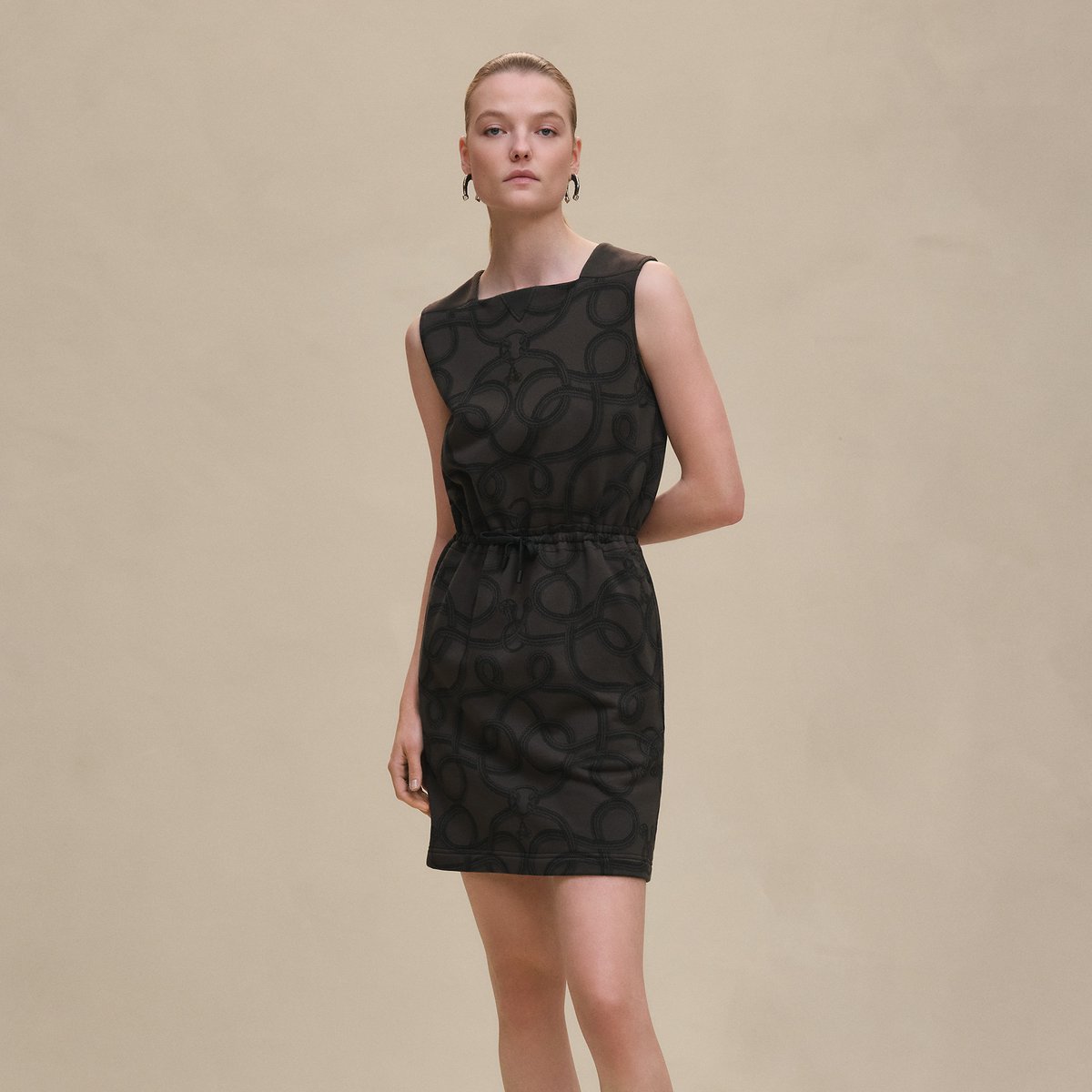 "Palefroi Remix" sleeveless dress