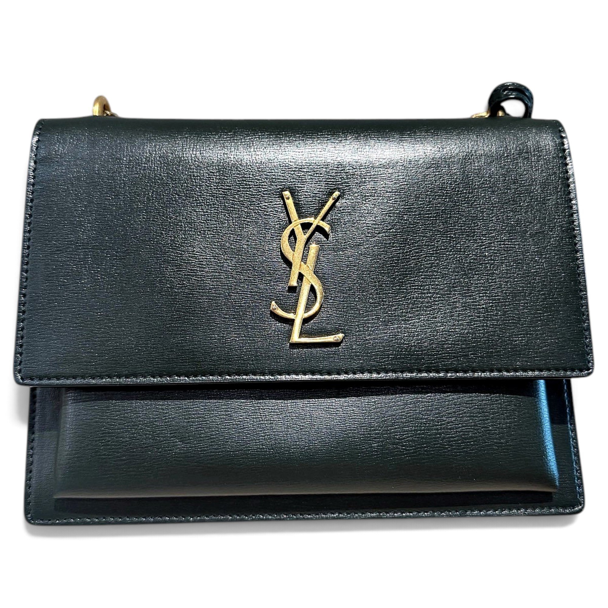 Sunset leather crossbody bag
