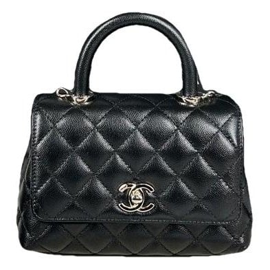 Coco Handle leather handbag