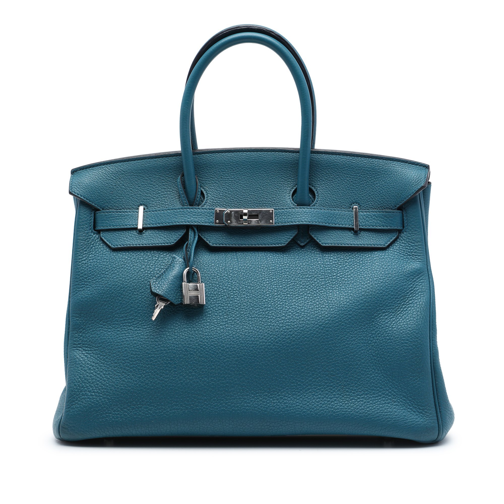 Birkin 35 leather handbag