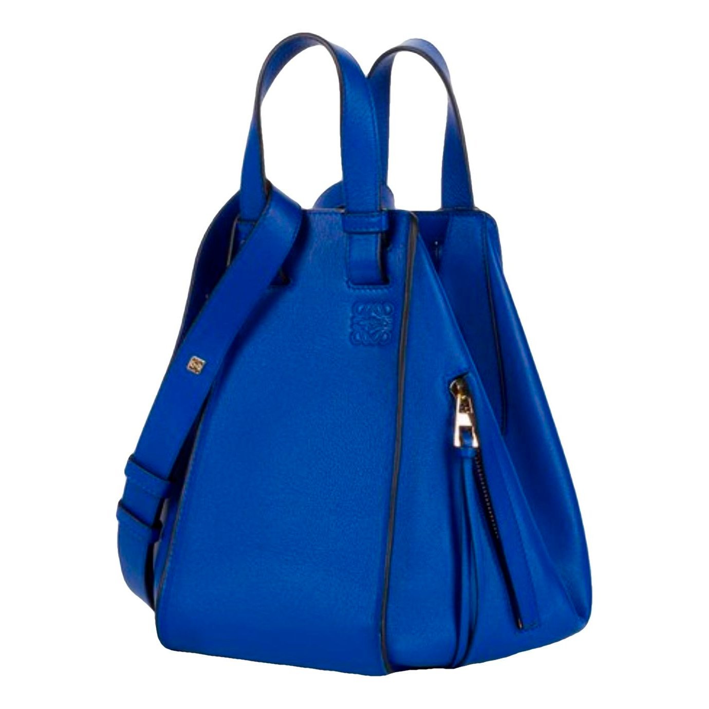 Hammock leather handbag