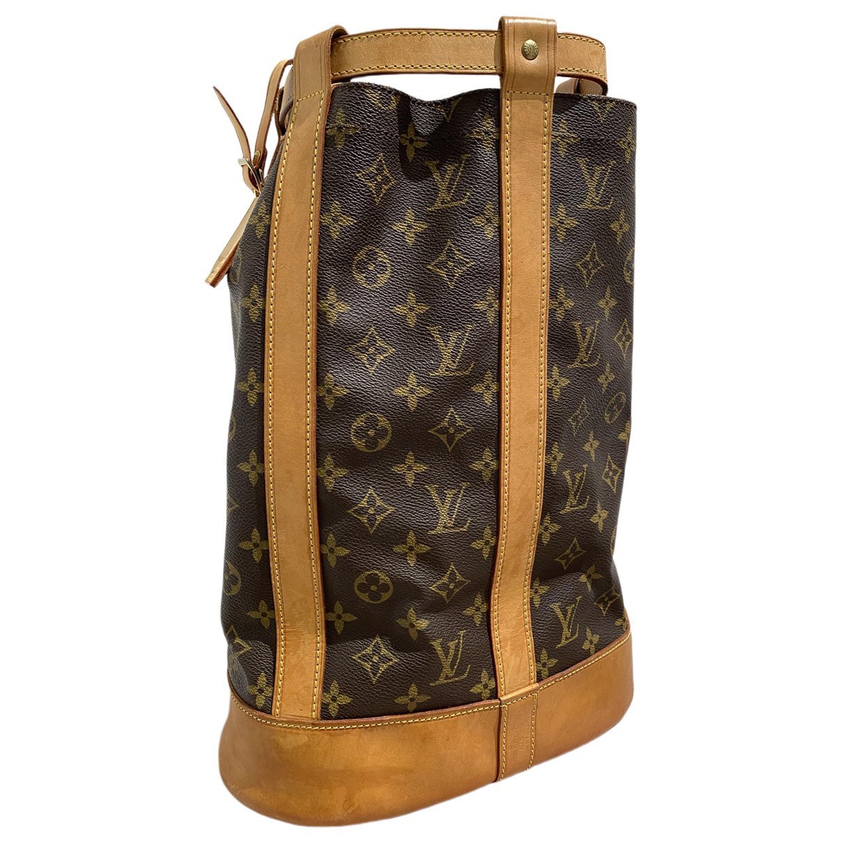 Randonnée leather backpack