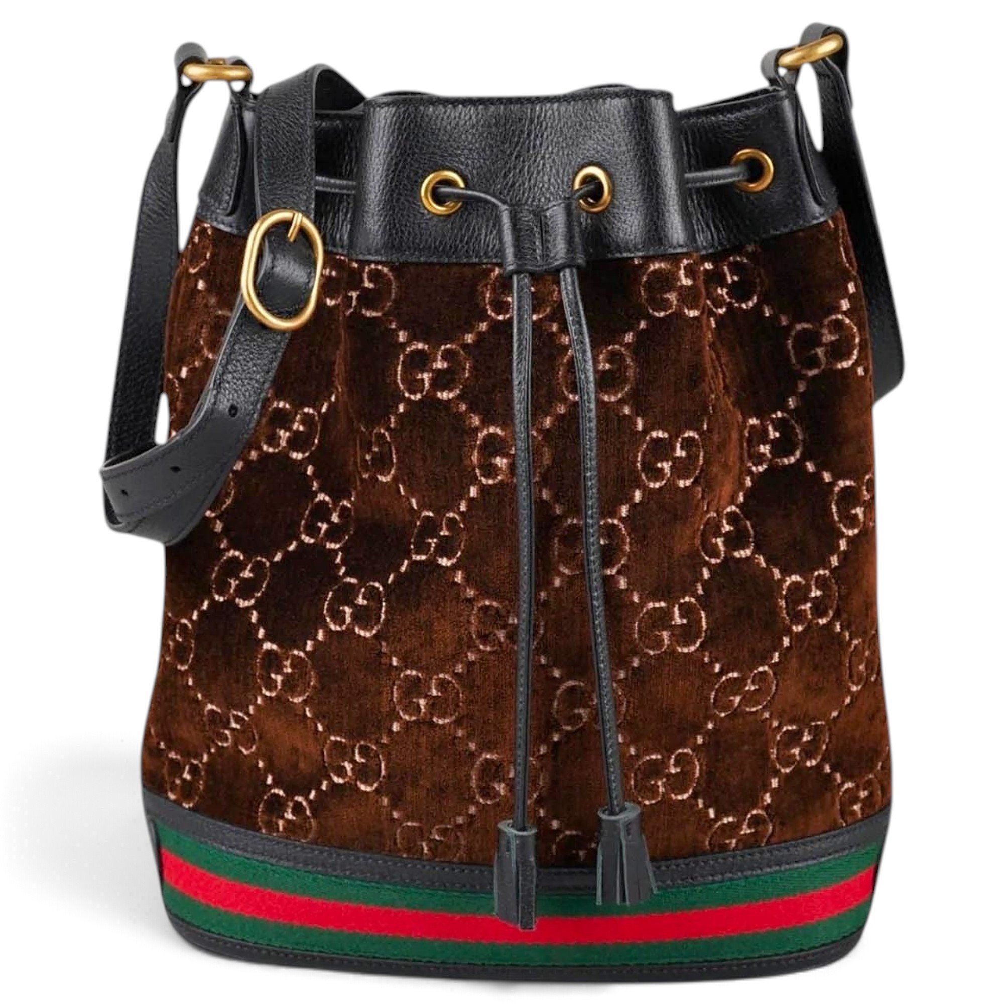 Velvet crossbody bag
