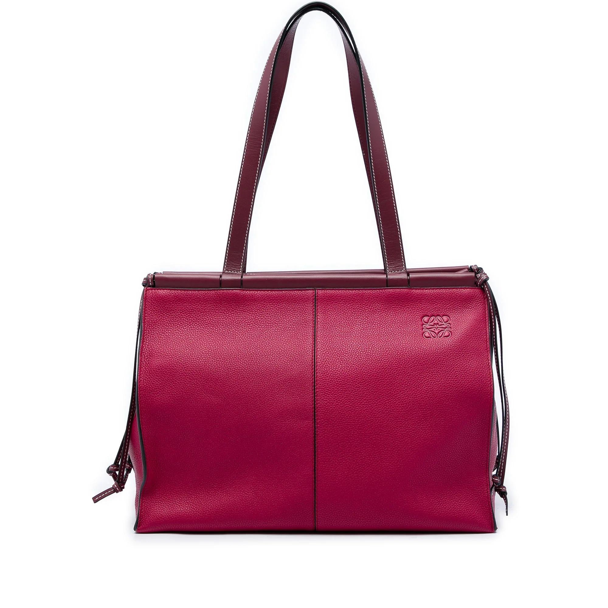 Cushion pony-style calfskin handbag