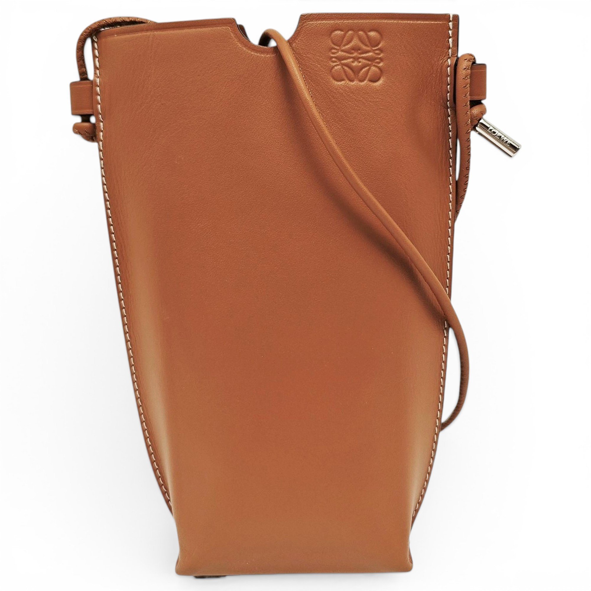Leather crossbody bag