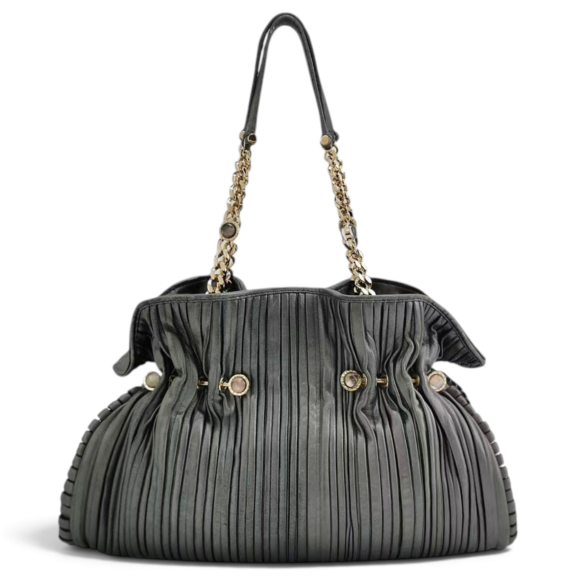 Leather handbag