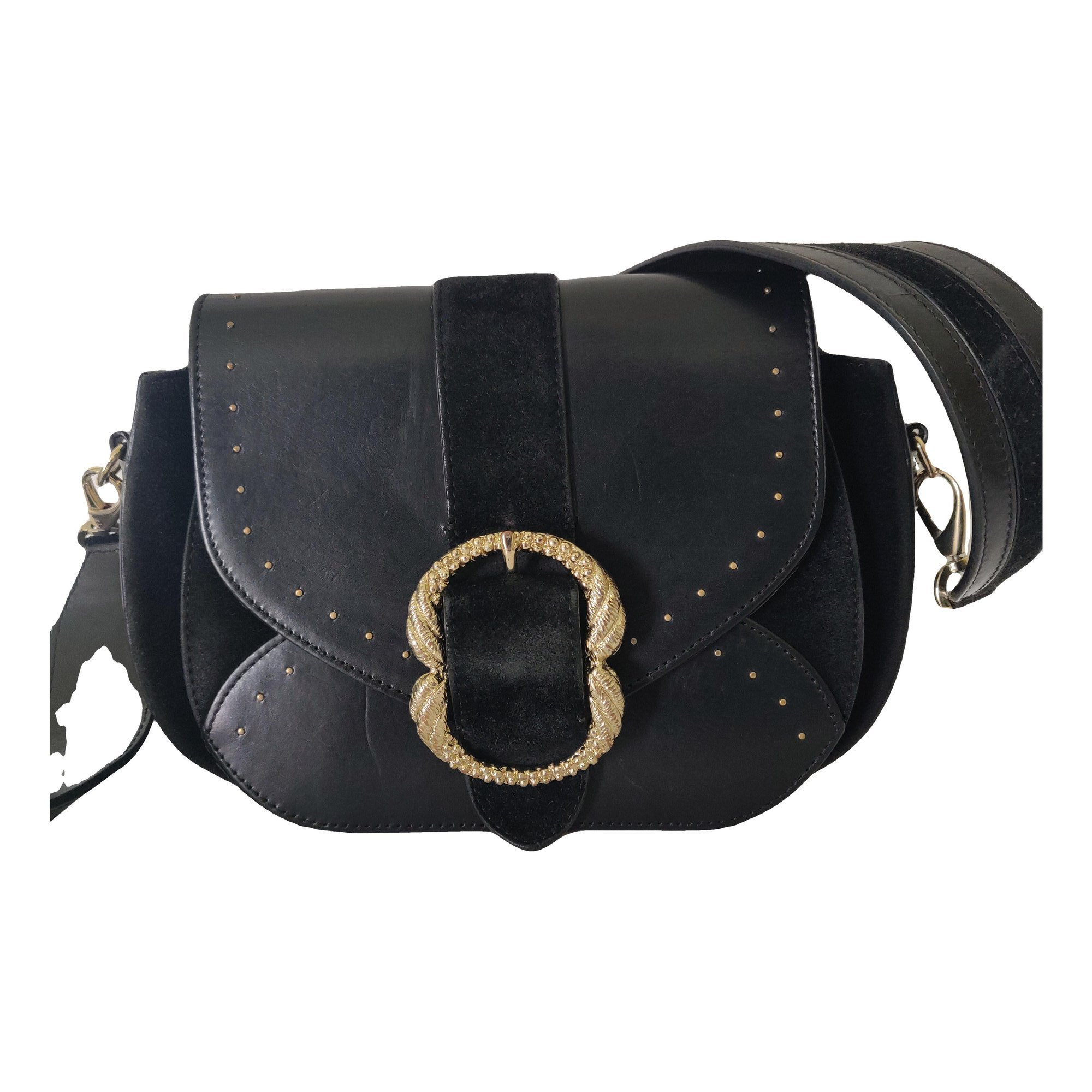 Leather crossbody bag