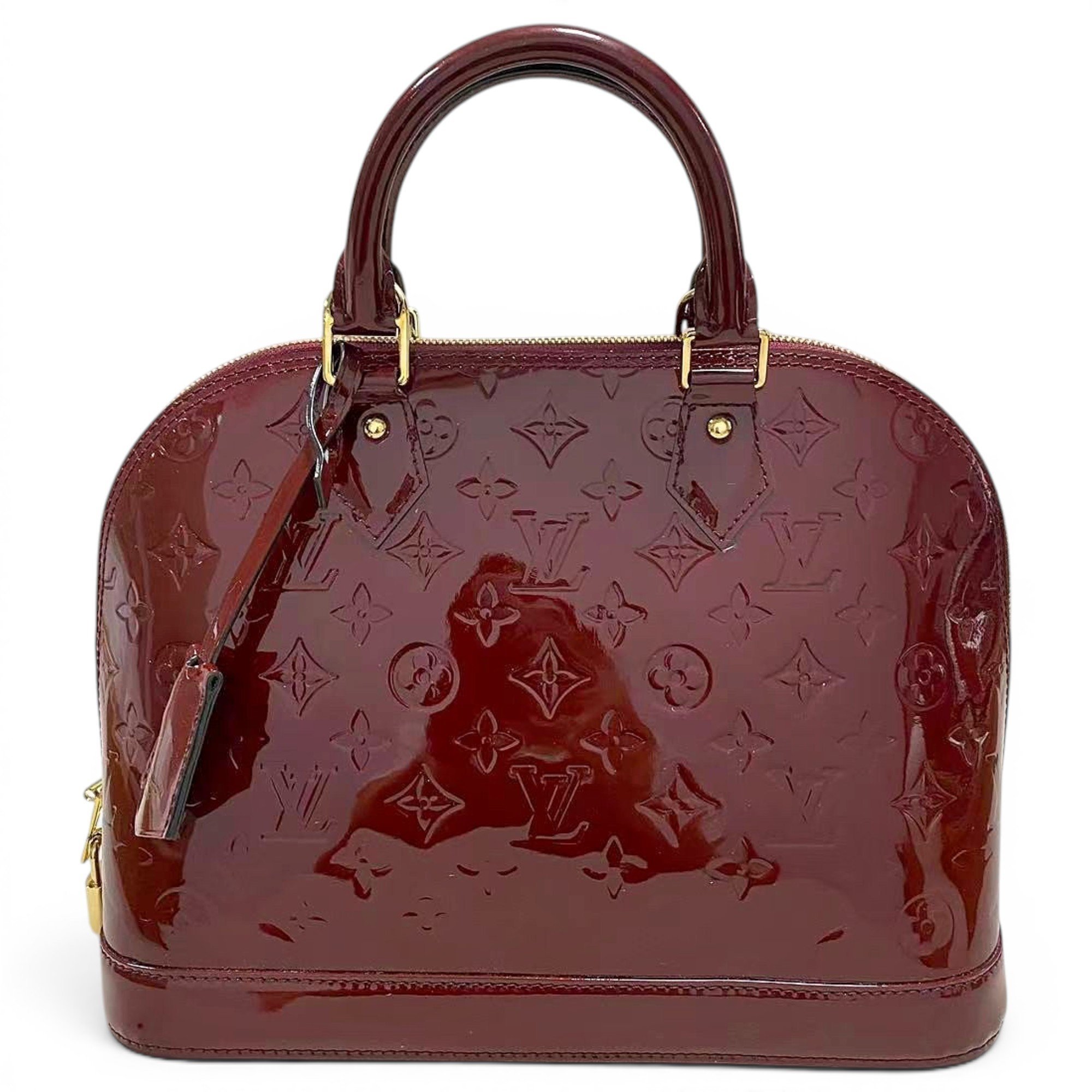 Alma patent leather handbag