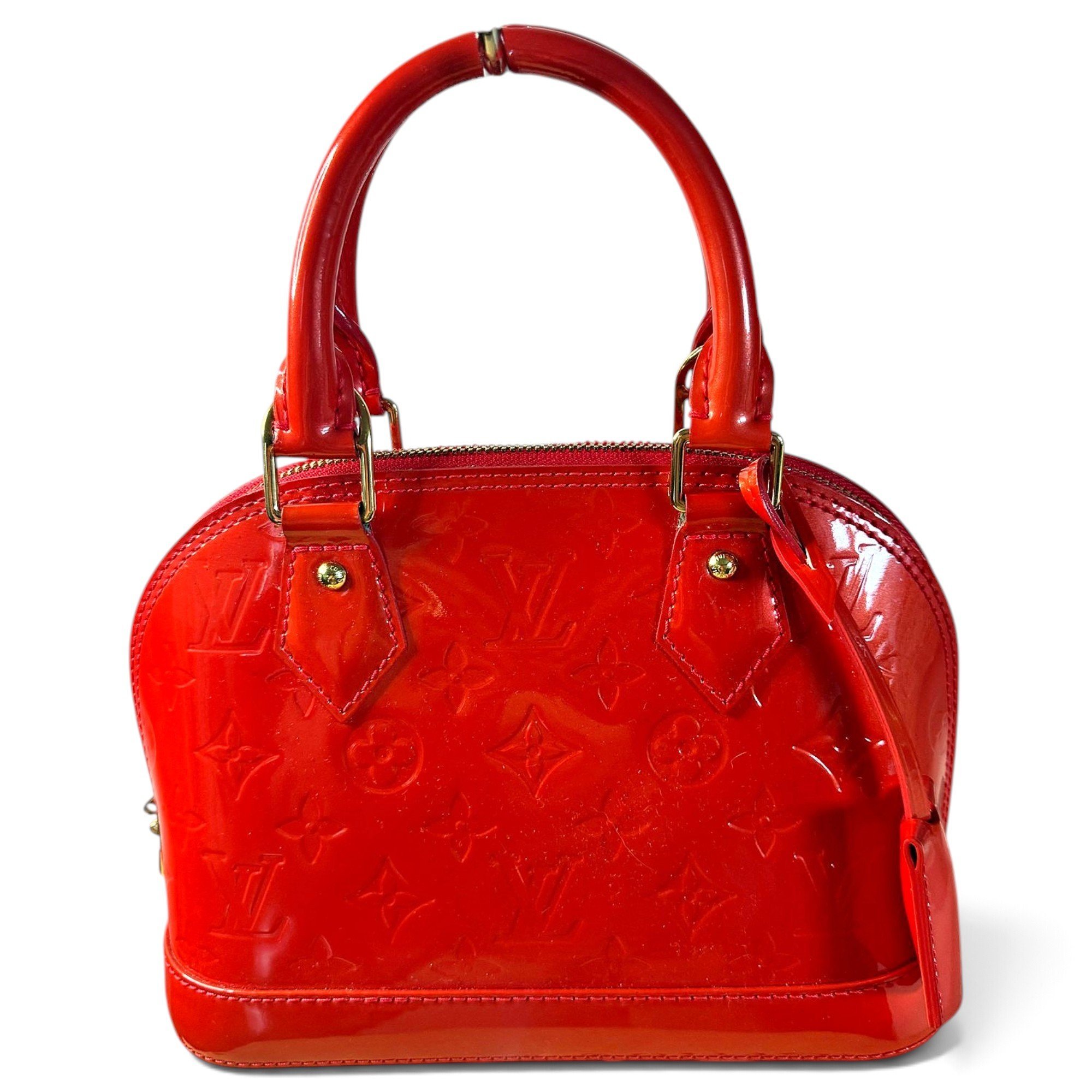 Alma BB patent leather crossbody bag