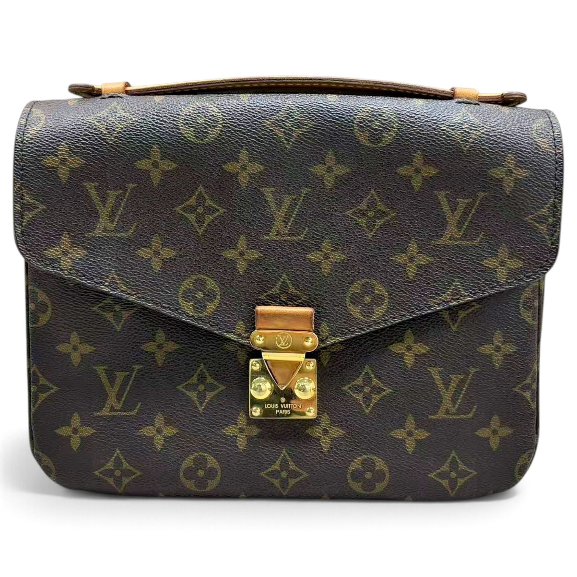 Metis leather handbag