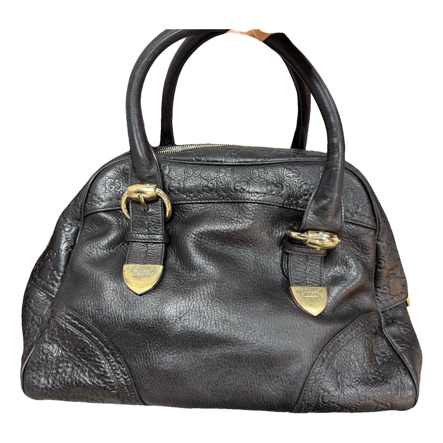 Leather handbag