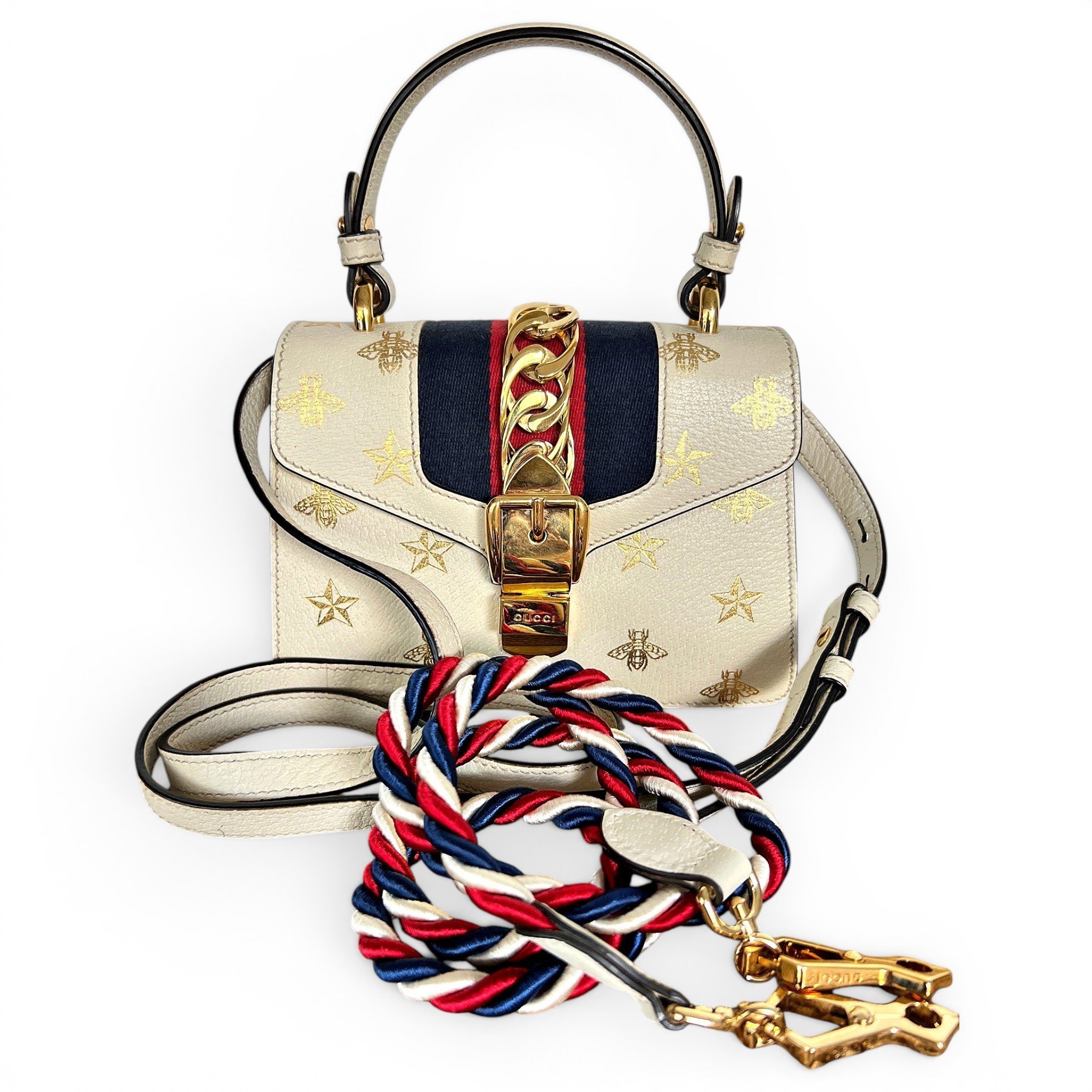 Sylvie Top Handle leather handbag