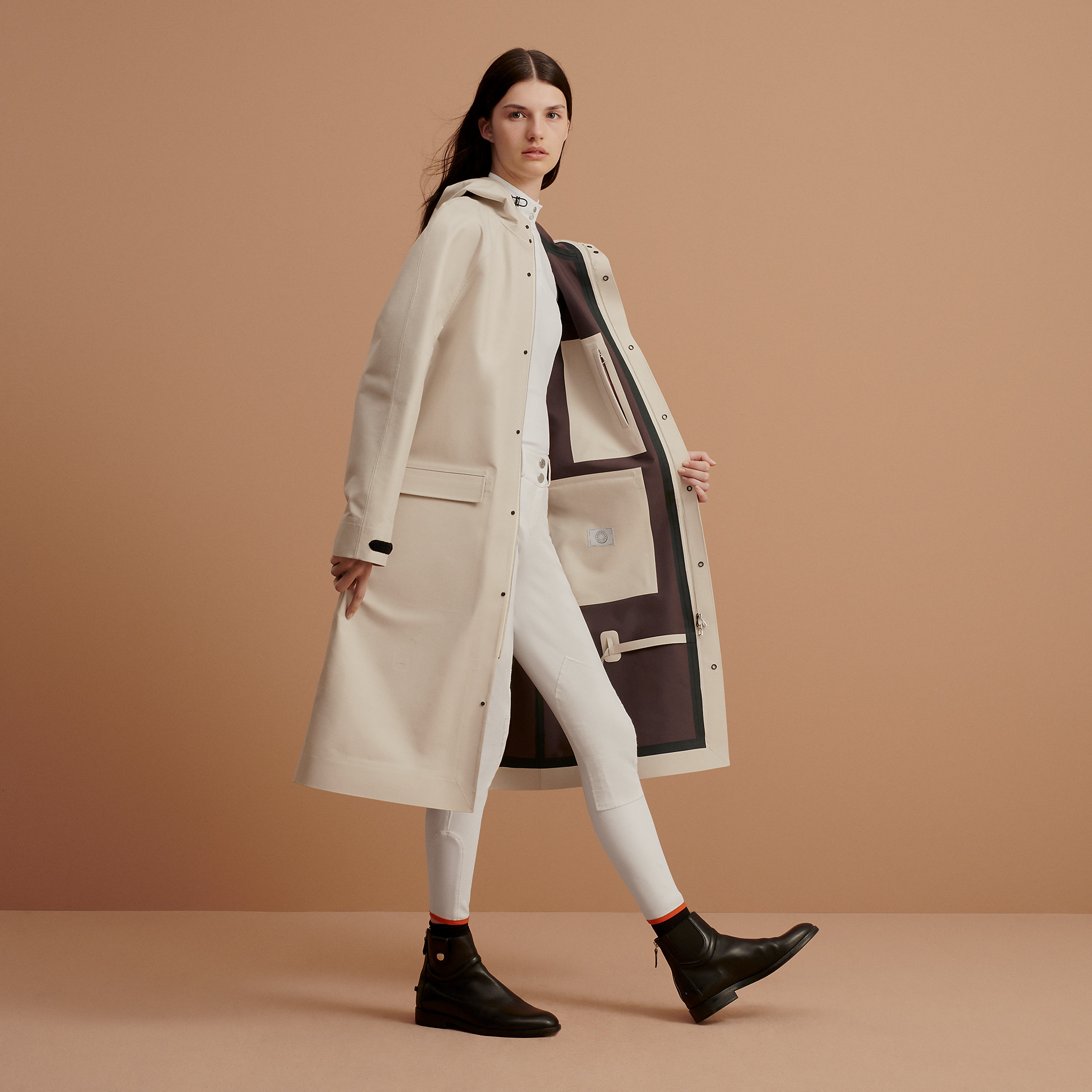 Country horse riding parka