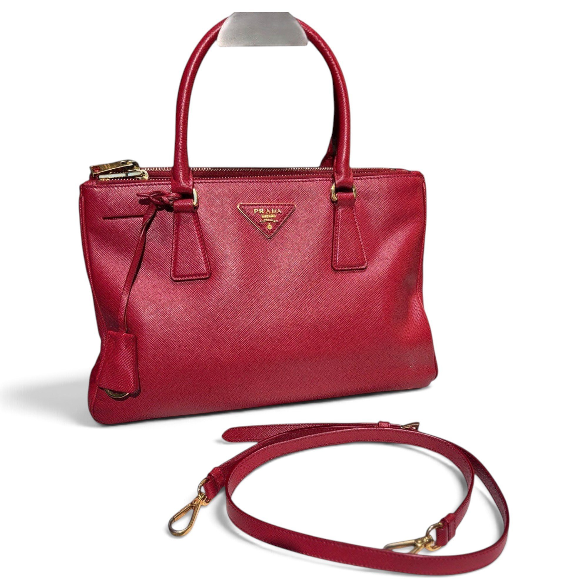Galleria leather handbag