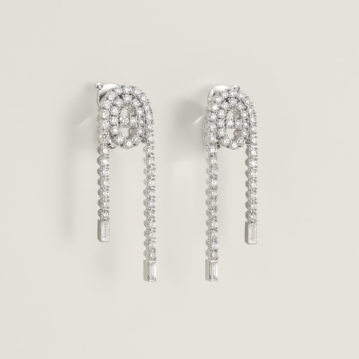 Sans Coloris Crescendo Dangle Earrings