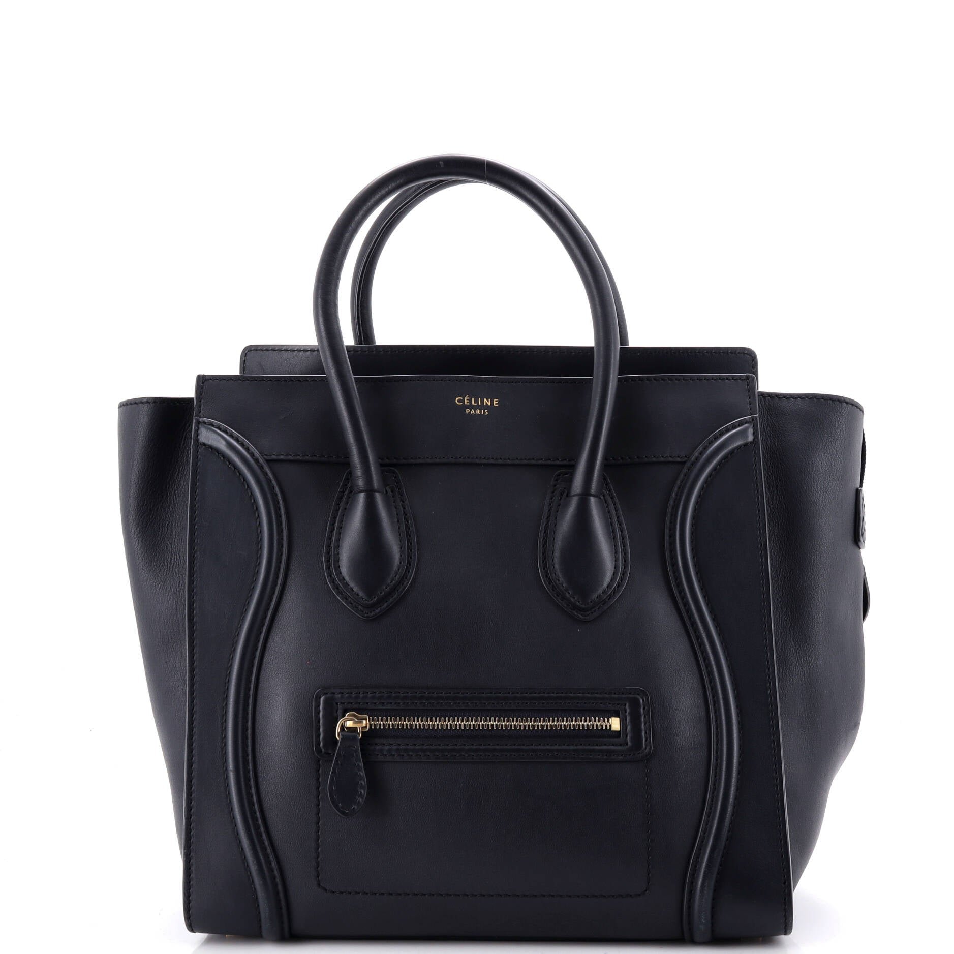 Luggage Bag Smooth Leather Mini