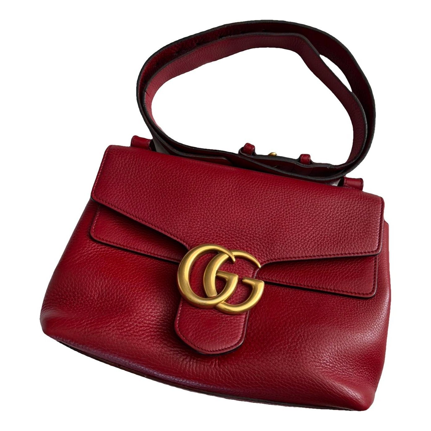 GG Marmont Flap leather handbag