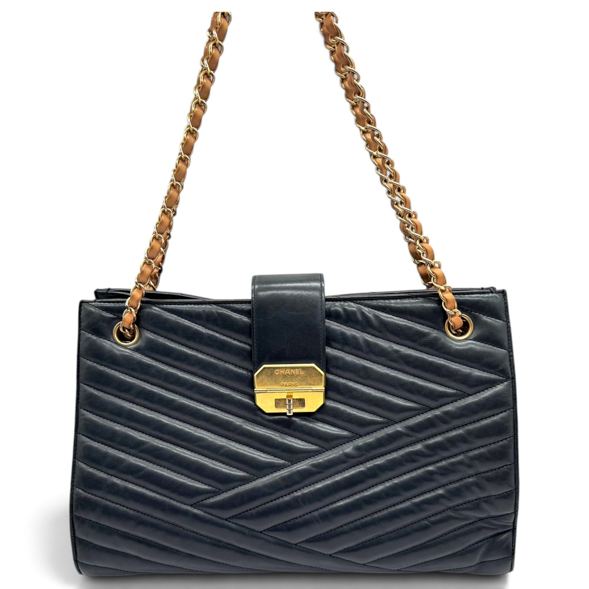 Leather handbag