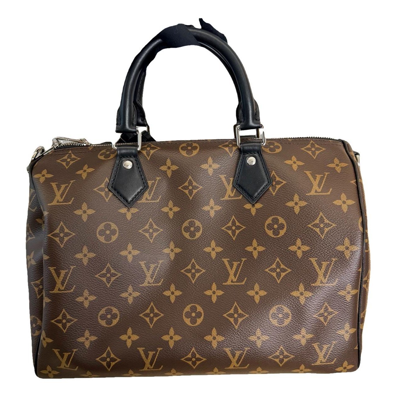 Speedy leather handbag