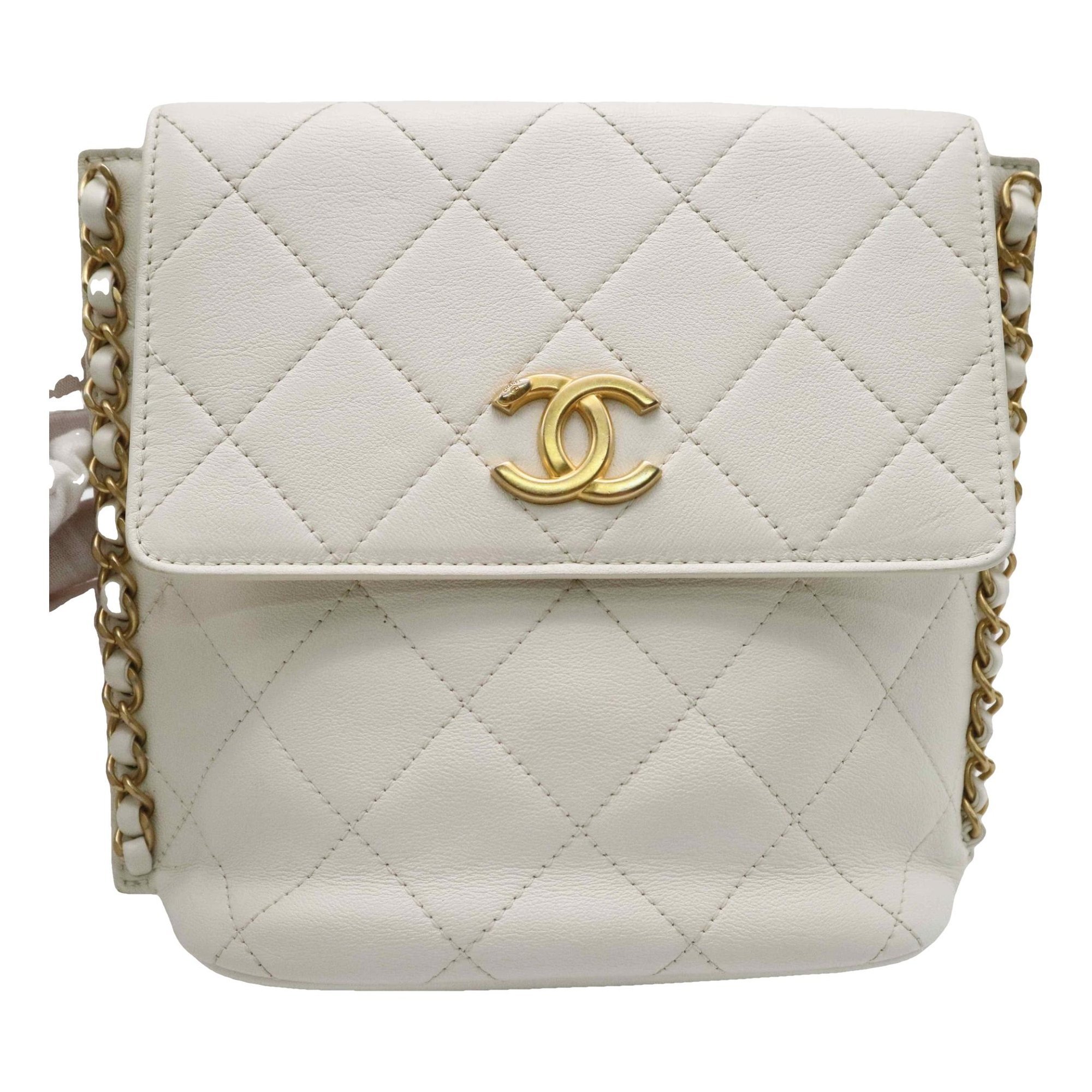 Coco Luxe leather handbag