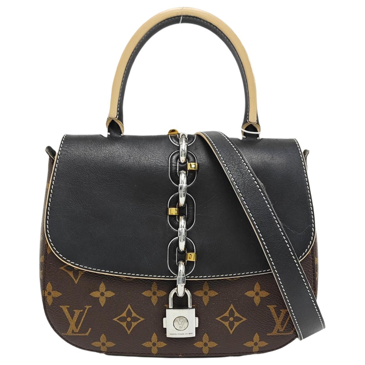 Chain It leather handbag