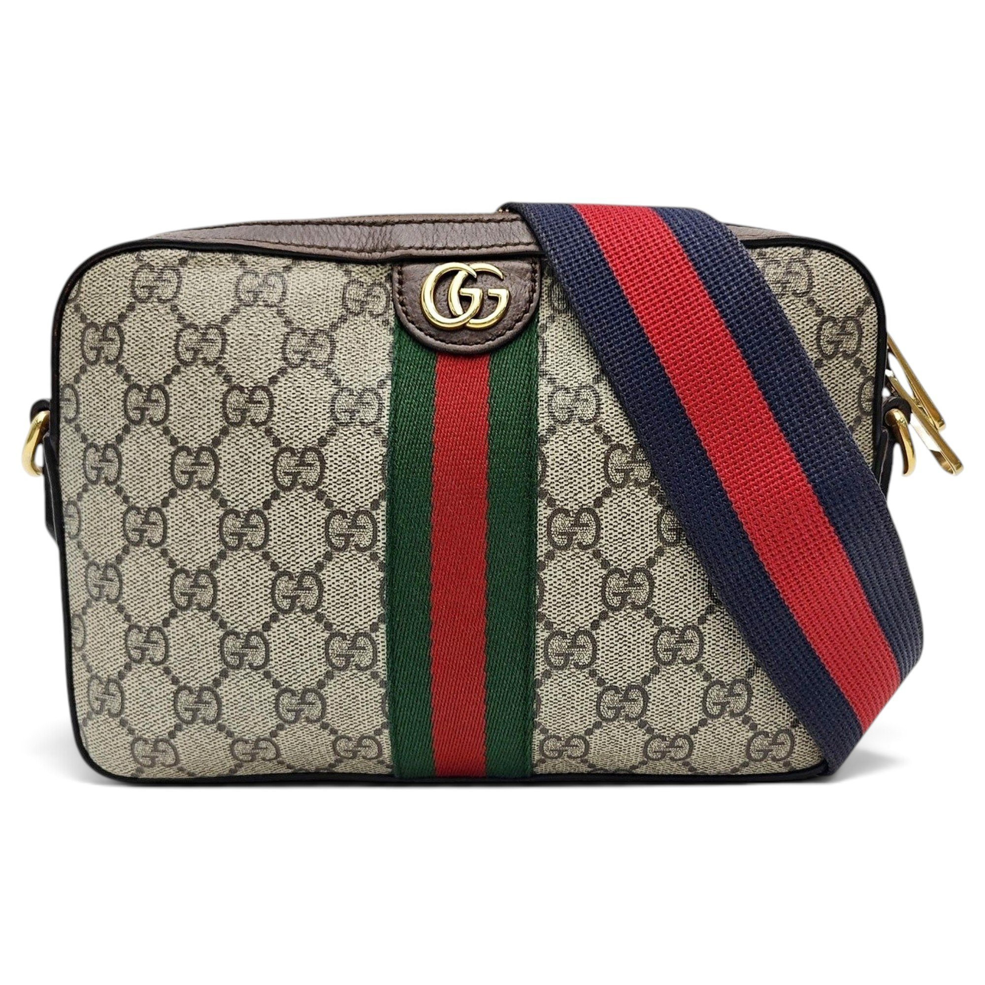 Ophidia leather handbag
