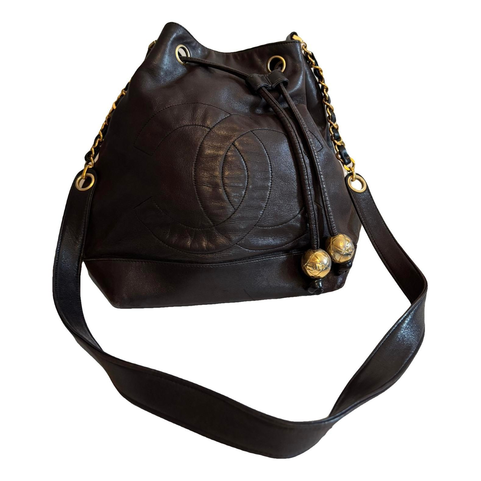 Leather crossbody bag