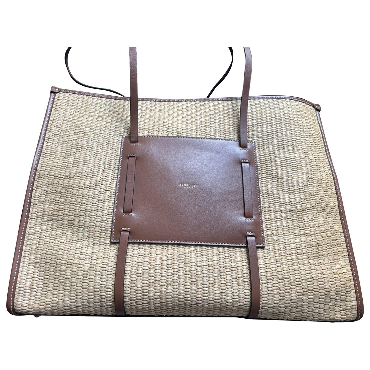 Leather tote