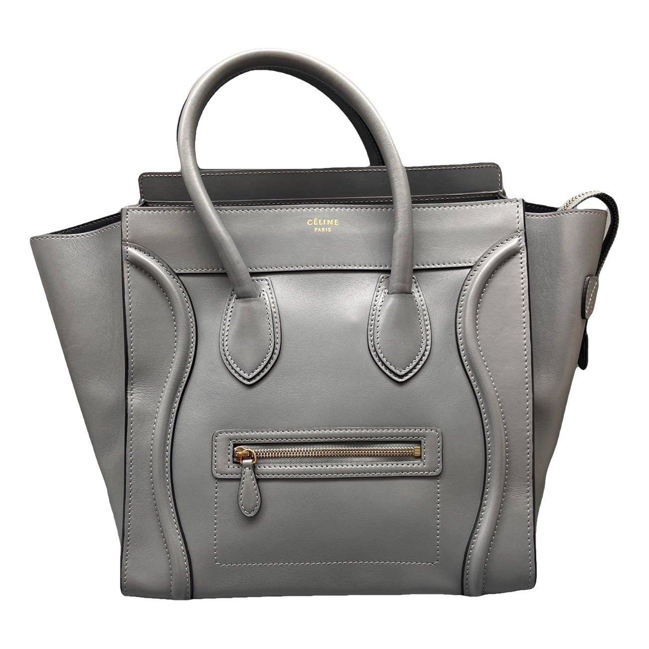 Luggage leather handbag