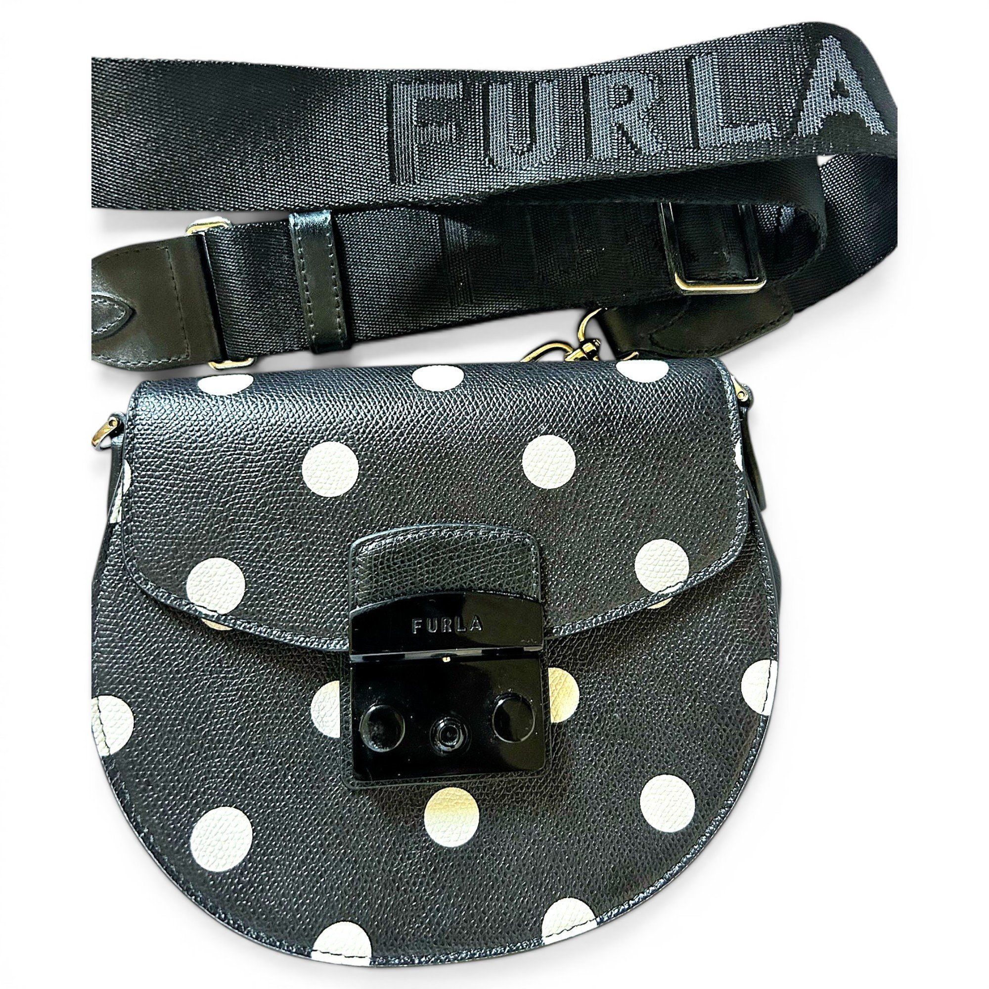 Metropolis leather crossbody bag