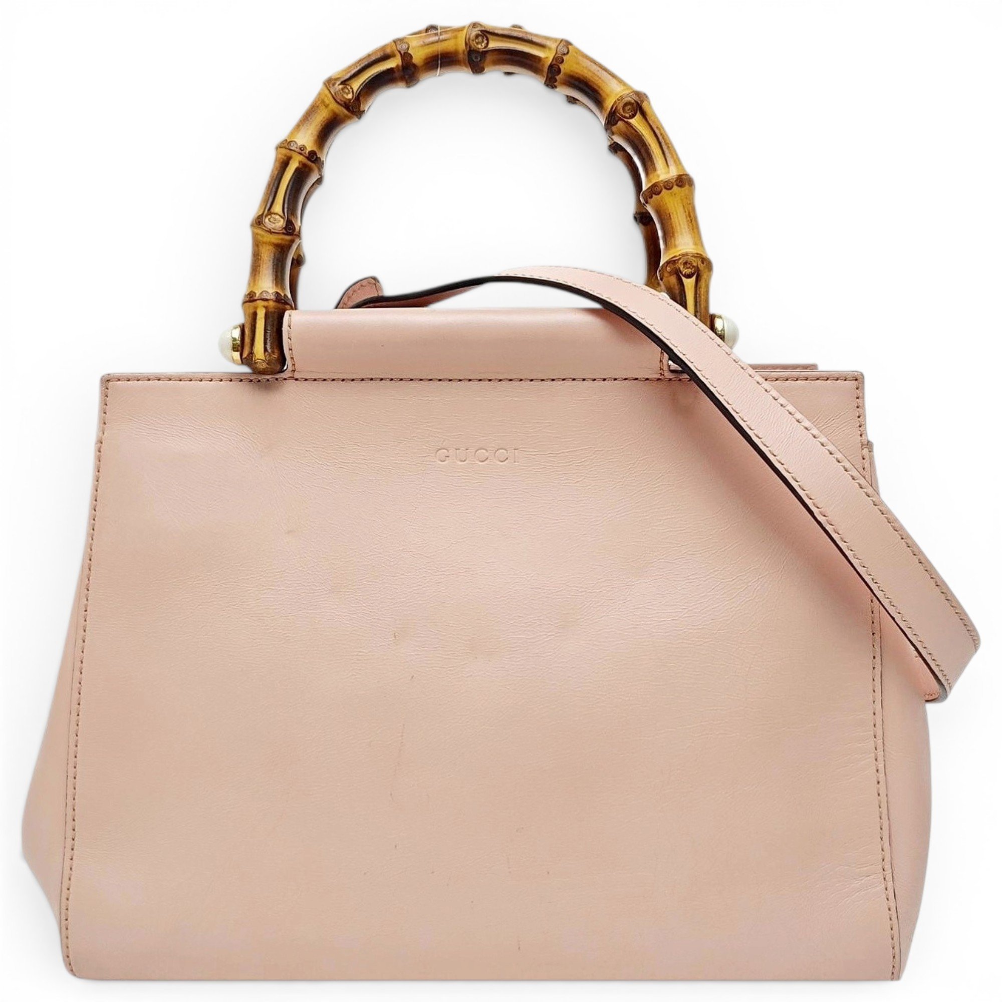 Nymphaea leather handbag