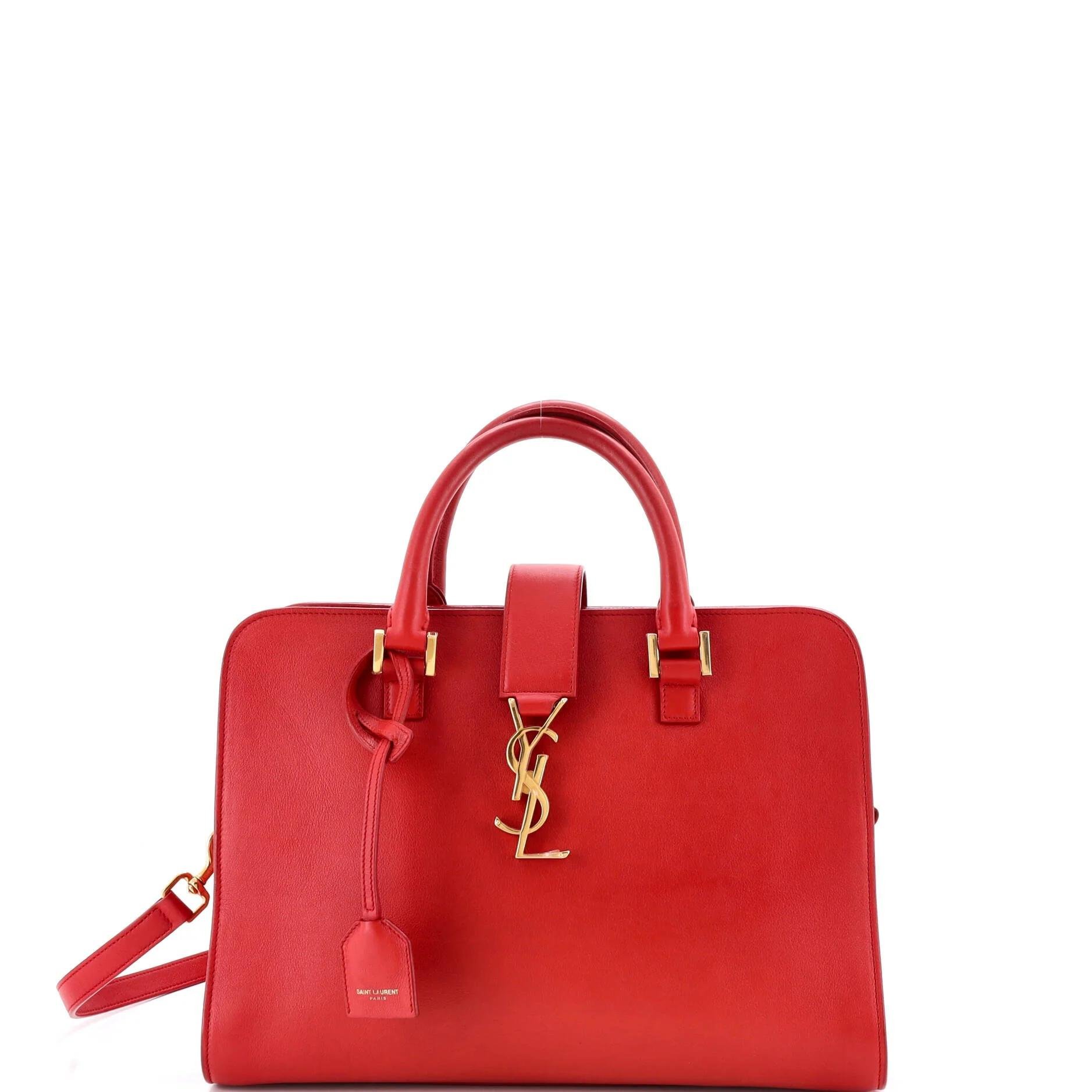 Leather satchel