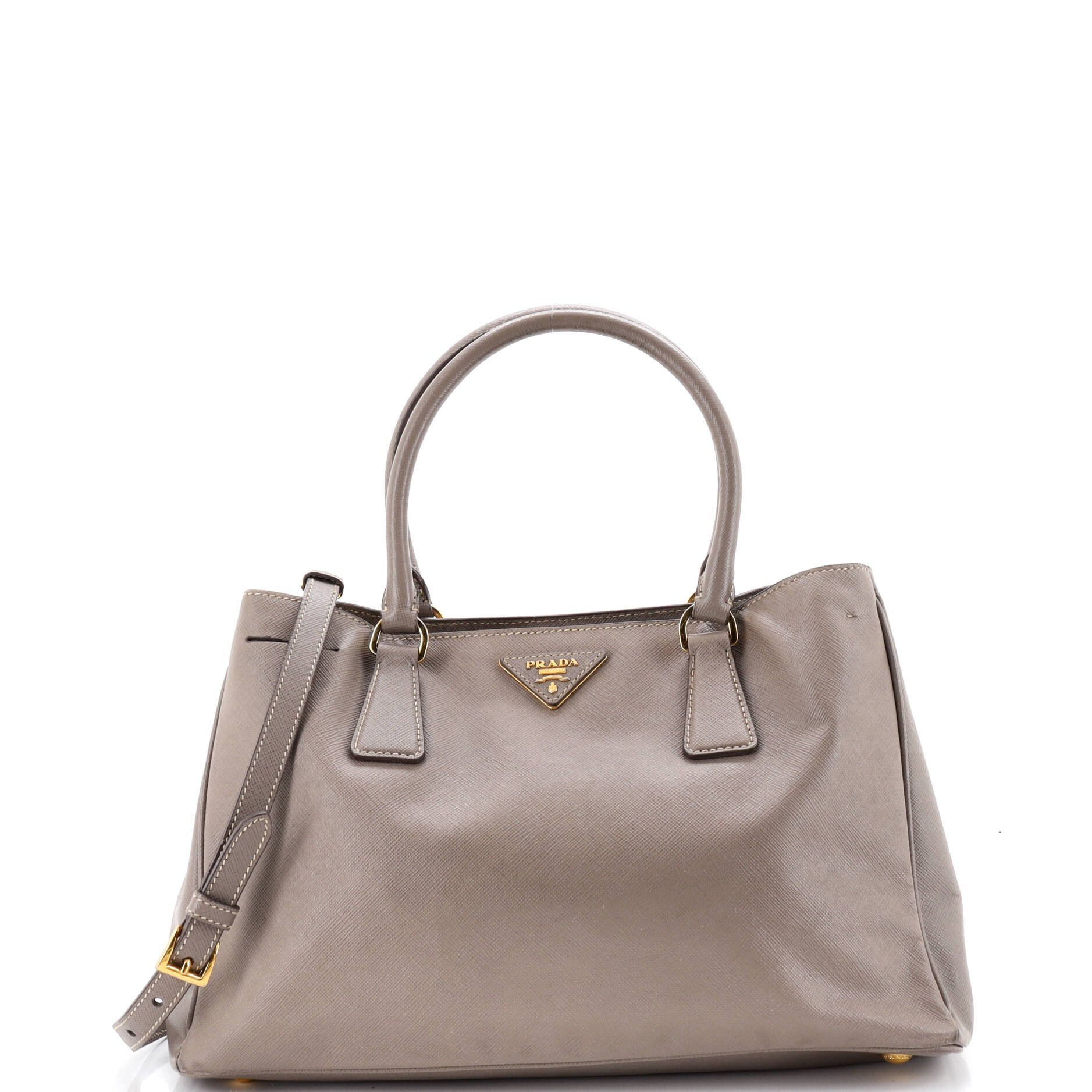 Leather tote