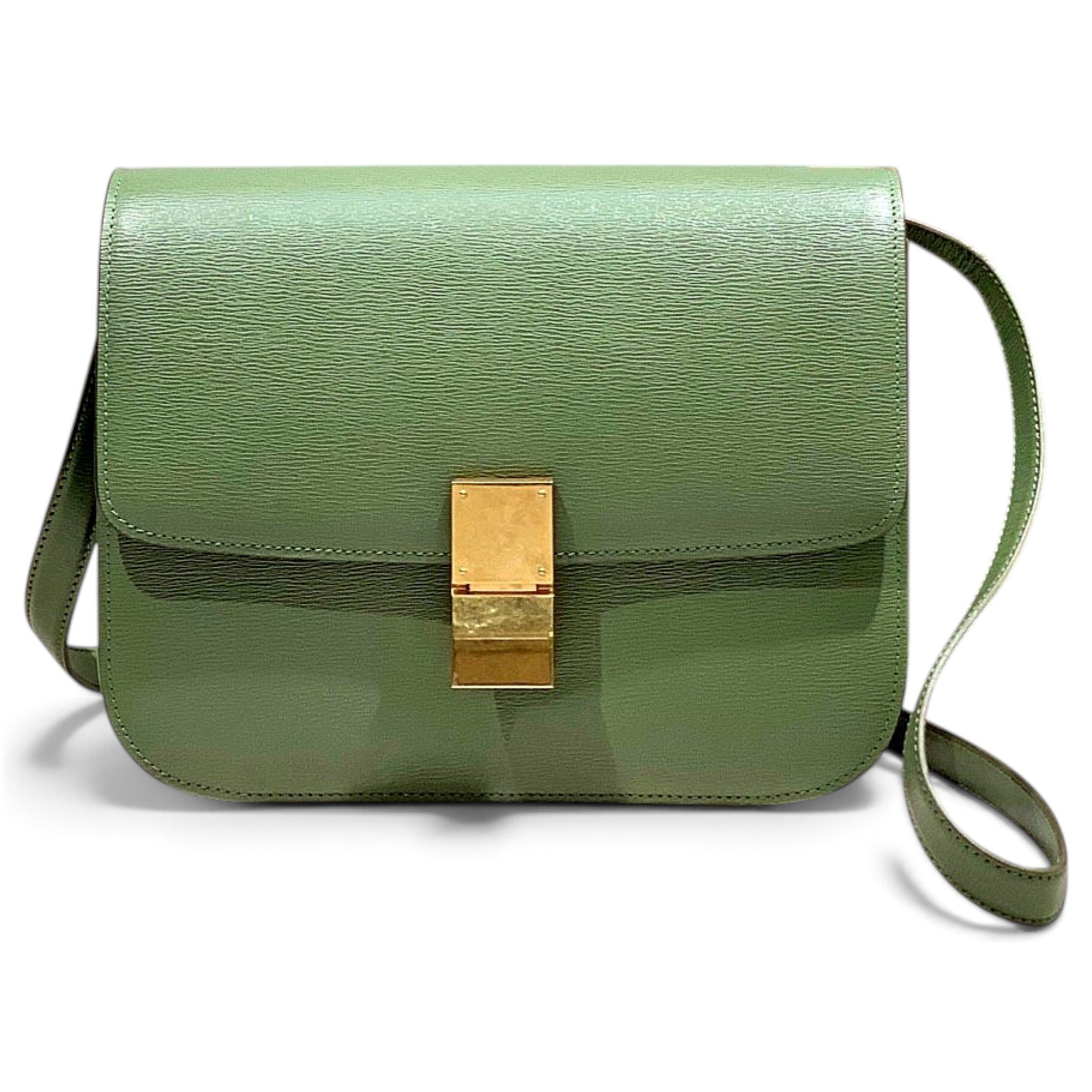 Classic leather handbag