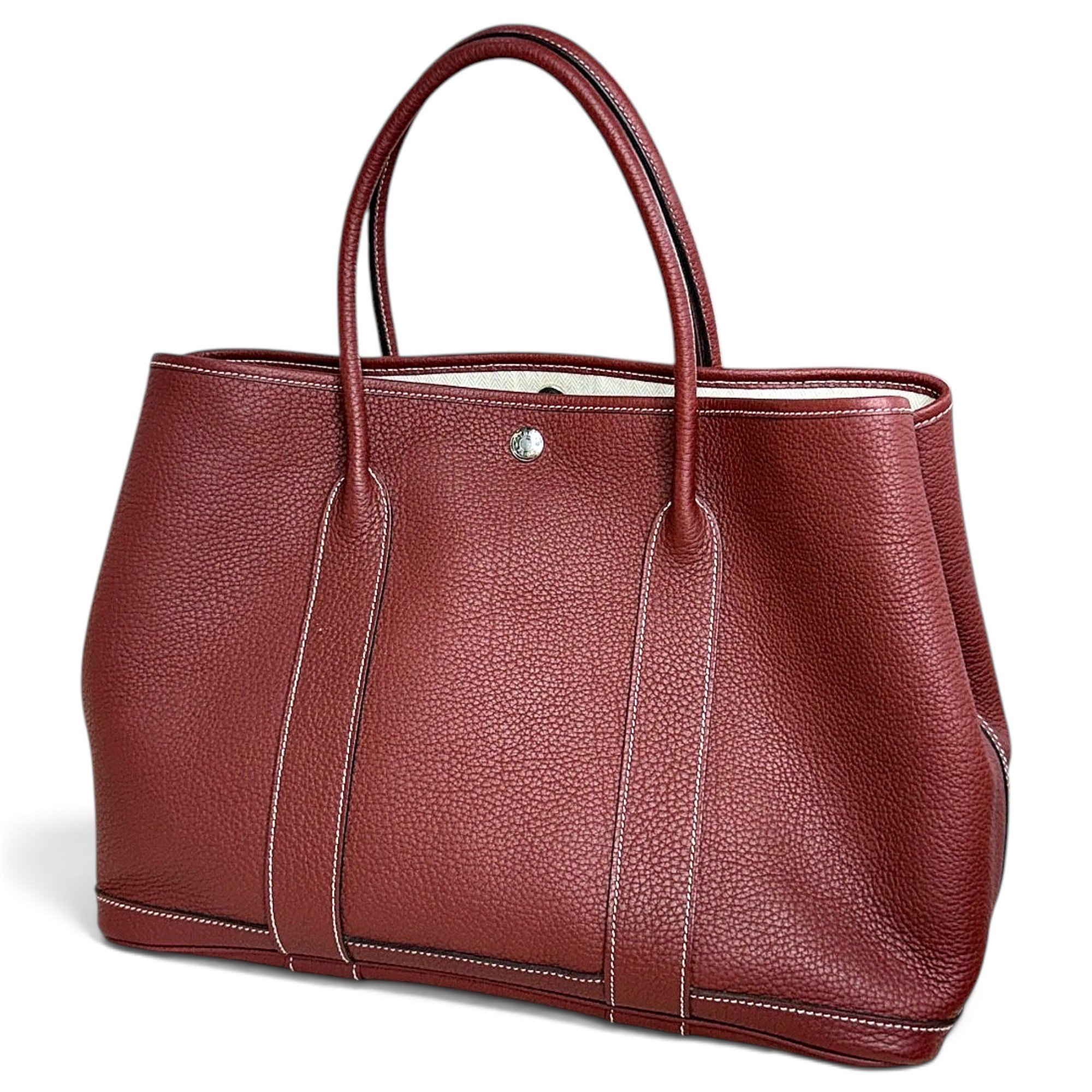 Garden Party leather tote