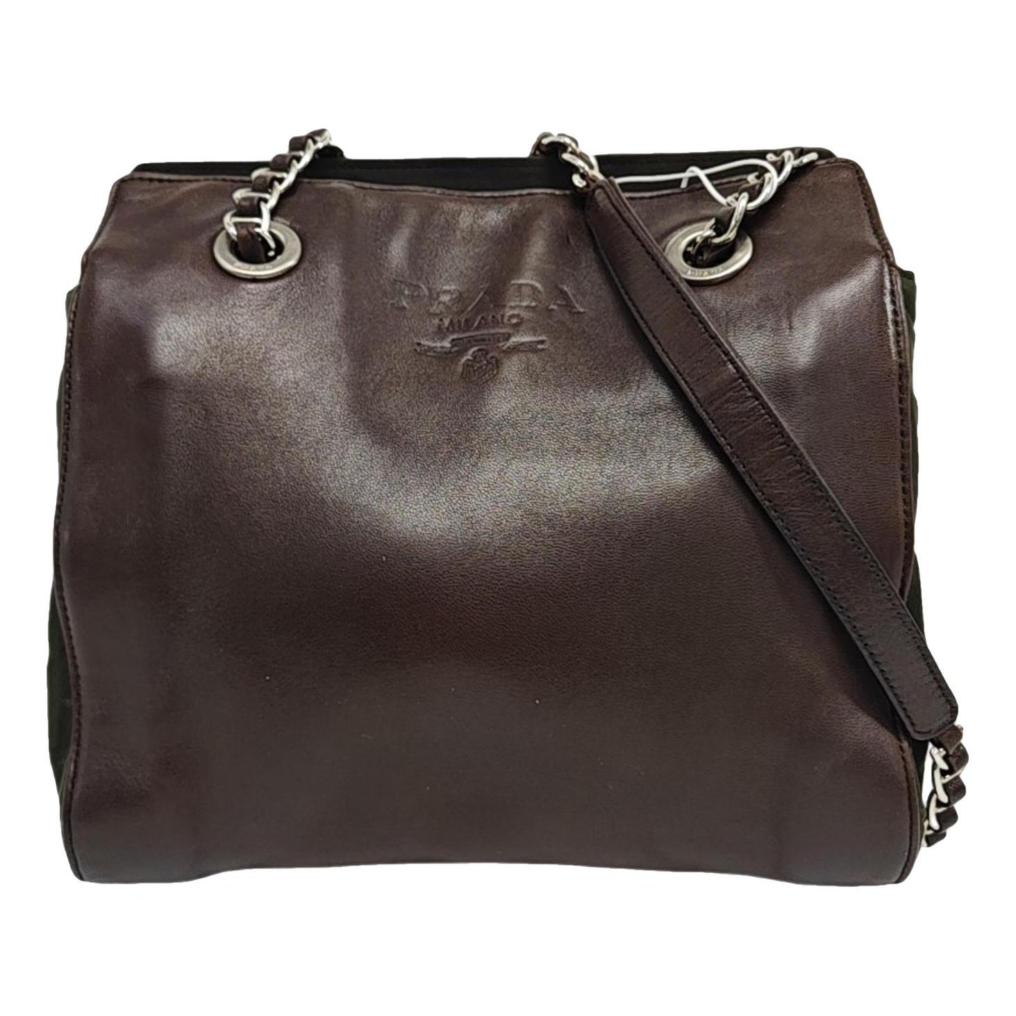 Leather handbag
