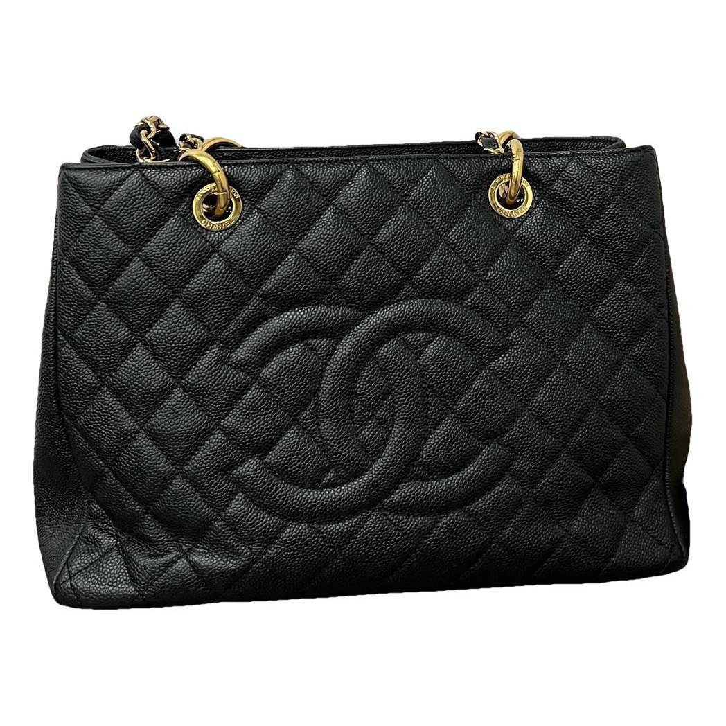 Grand shopping leather tote