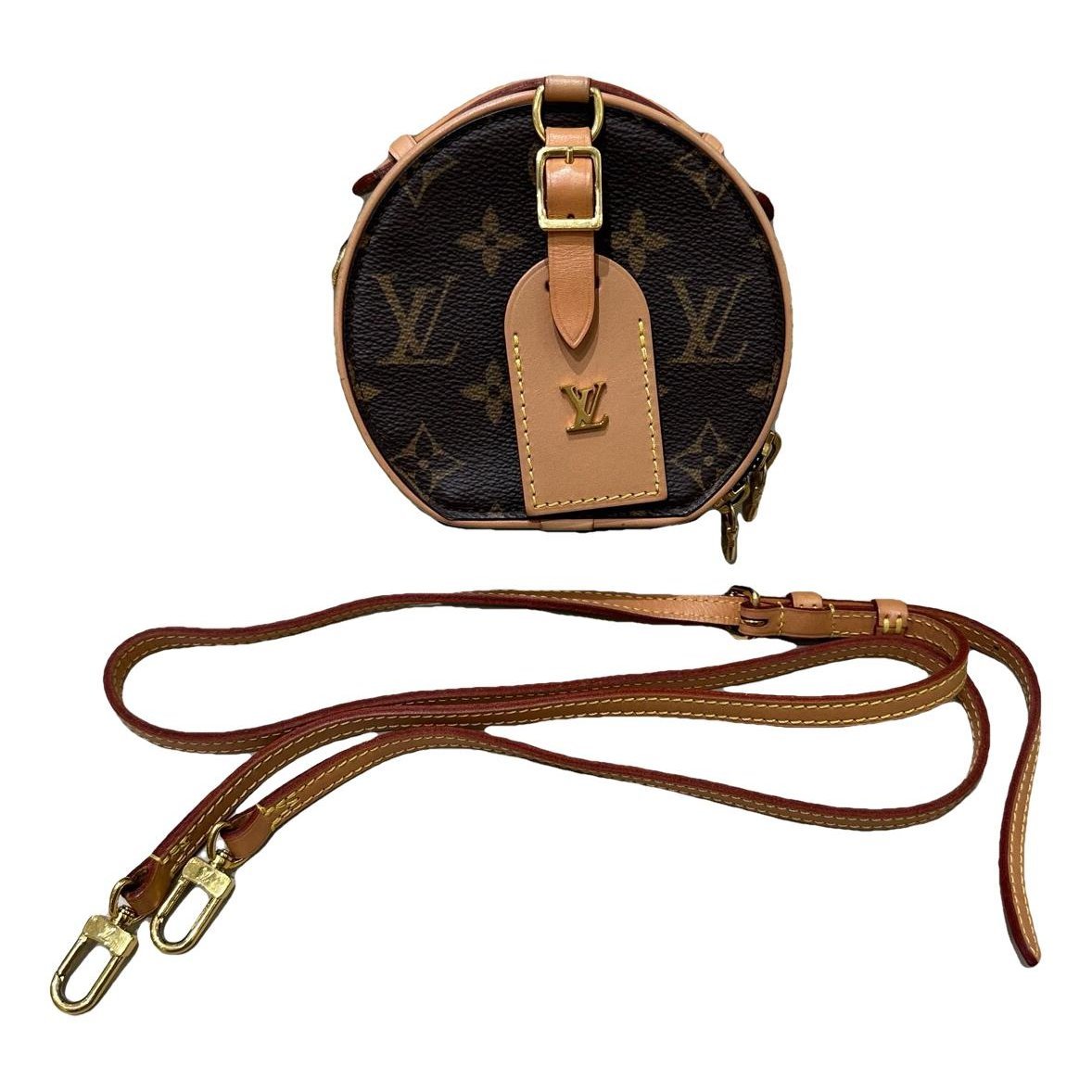 Boîte chapeau souple leather crossbody bag