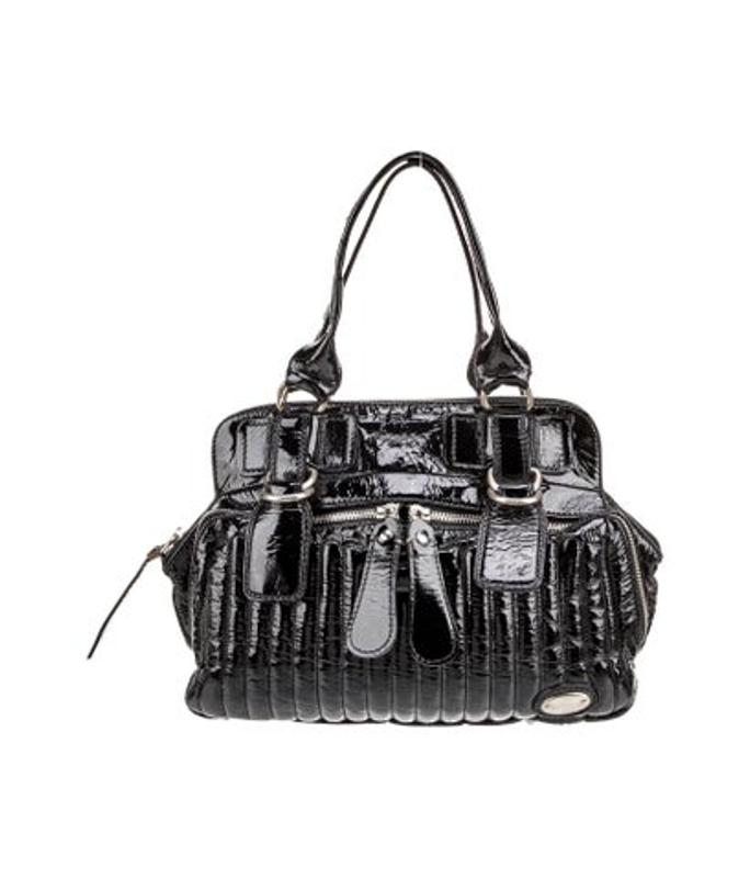 Chloe Patent Leather Shoulder Bag
