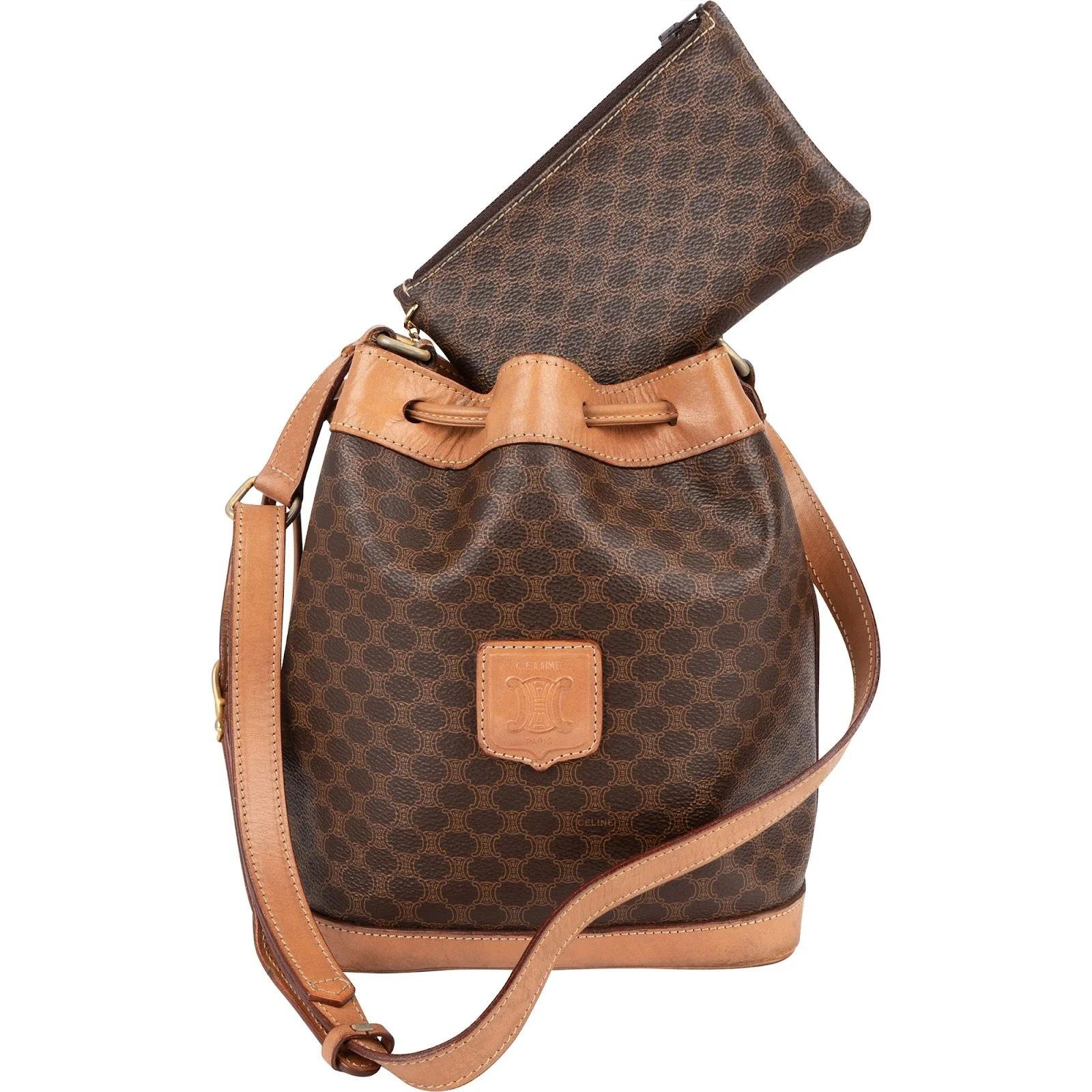C bag leather handbag