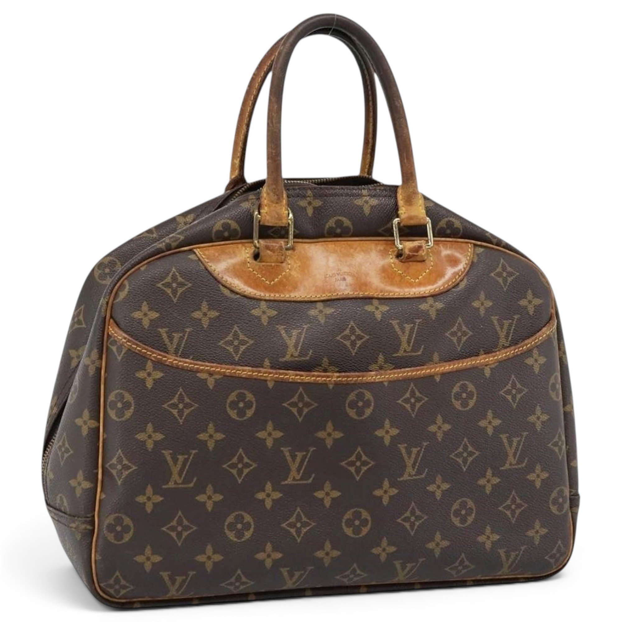 Deauville leather handbag