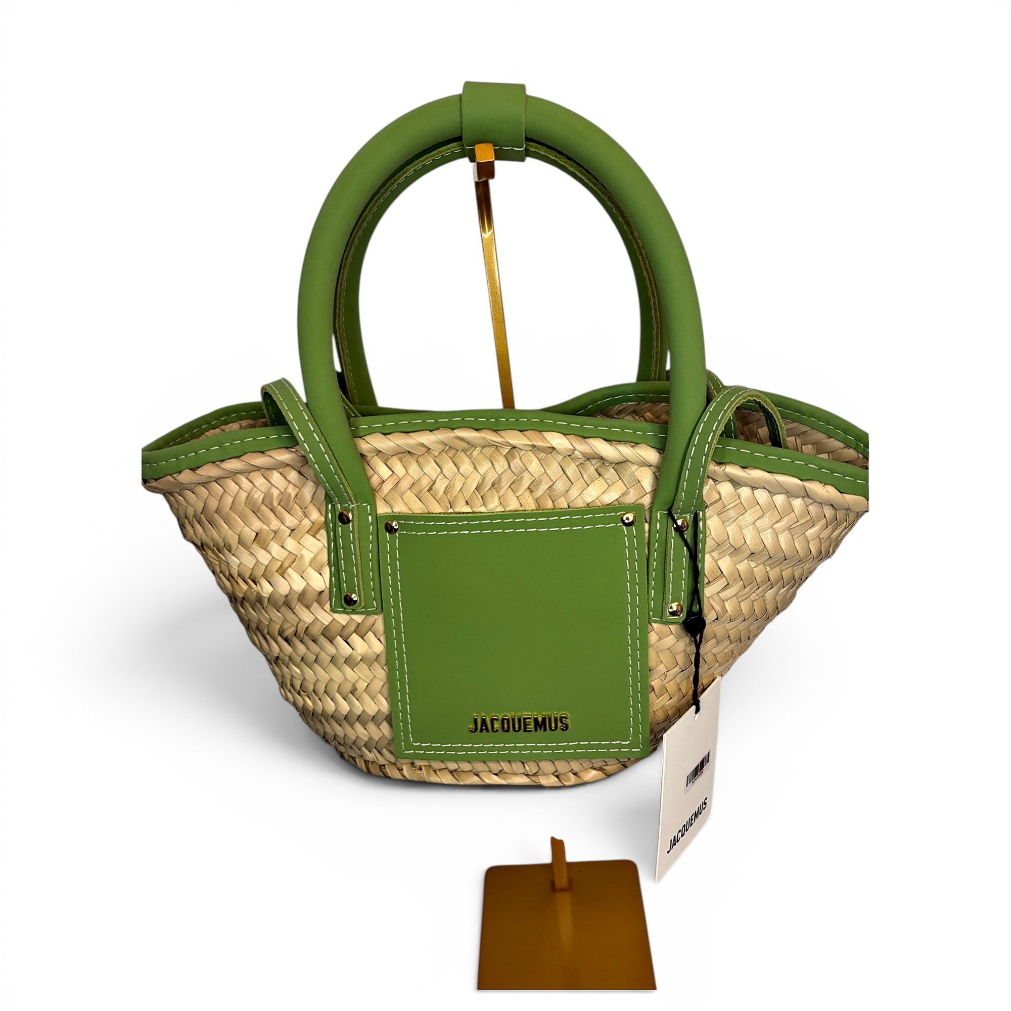 Le Grand Panier leather tote