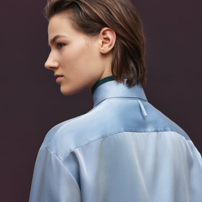 Bleu Quartz Equestrian Shirt