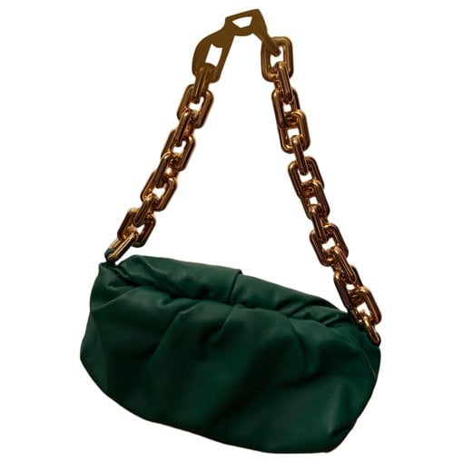 Chain Pouch leather handbag