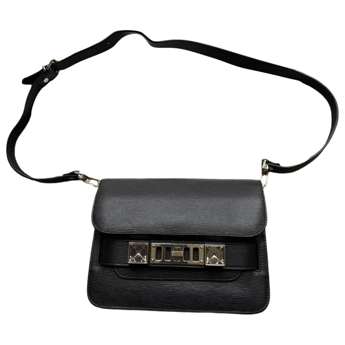 PS11 leather crossbody bag