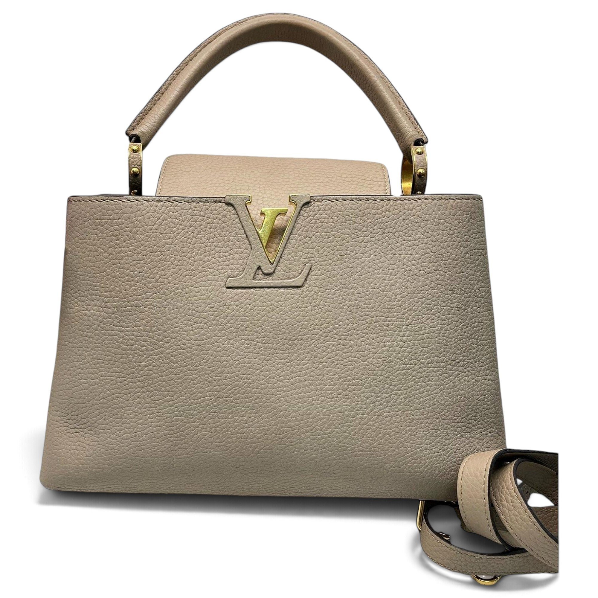 Capucines leather handbag