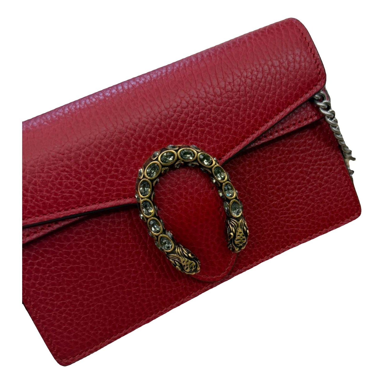 Dionysus leather clutch bag